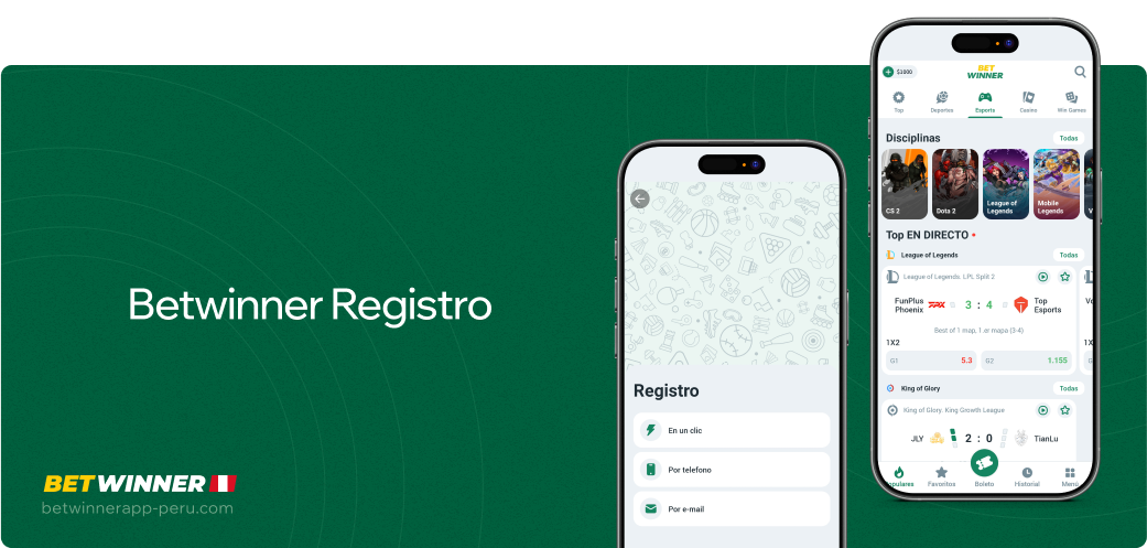 Betwinner APP México Registro