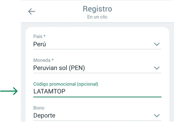 ¡Hora del código! Betwinner APP Perú